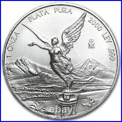 2000 Mexico 1 oz Silver Libertad BU SKU #7076