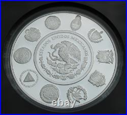 2003 $5 Pesos Galeon de Acapulco. 925 Silver Coin Banco de Mexico Iberoamericana