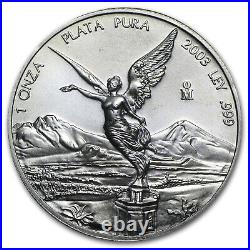 2003 Mexico 1 oz Silver Libertad BU SKU #10219