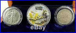2005 END WORLD WAR II ANNIVERSARY VICTORY IN THE PACIFIC Silver Coin Set