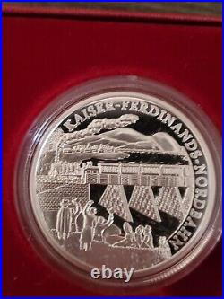 2007 20 Euro Silver Proof Kaiser Ferdinands Nordbahn Coin