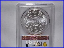 2010-MO PCGS MS69 ONZA. 999 SILVER LIBERTAD Only 19 Coins Graded Higher