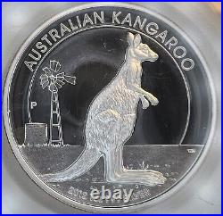 2012 Australia 1oz Silver Kangaroo High Relief PF70 Ultra Cameo Early Release