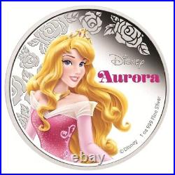 2015 Disney Aurora 1 oz silver coin