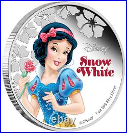 2015 Disney Princess Snow white 1 oz silver coin