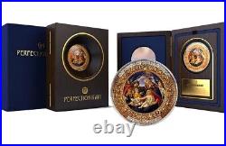 2015 Madonna of the Magnificat Perfection of art Series 2 oz Pure Silver