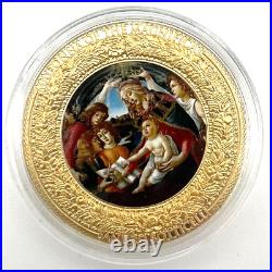 2015 Madonna of the Magnificat Perfection of art Series 2 oz Pure Silver