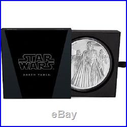 2016 Darth Vader Star Wars, 1 KG Silver Proof $100 Coin