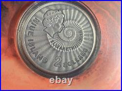 2016 Eye Of The Sahara Silver $2 Niue