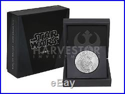 2016 Star Wars Classics Yoda 1 Oz. Silver Coin Ogp Coa Third In Series