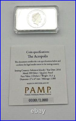 2016 The Acropolis 1 oz Silver Coin