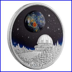 2016 The universe with Borosilicate glass 1 oz fine silver coin