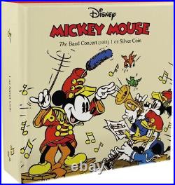 2016 mickey mouse the band concert 1935 1 oz silver coin
