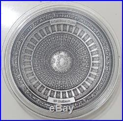 2017 100 Grams $10 UNITED STATES CAPITOL 4 Layer Silver Coin, Samoa