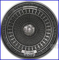 2017 100 Grams $10 UNITED STATES CAPITOL 4 Layer Silver Coin, Samoa