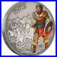 2017 Huns Warriors of History 1 oz Fine Silver Coin Niue