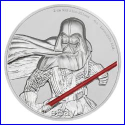 2017 Niue Star Wars -Darth Vader Ultra HR 2 oz Proof Silver $5 SKU49467