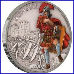 2017 Romans Warriors of history 1 oz fine silver coin