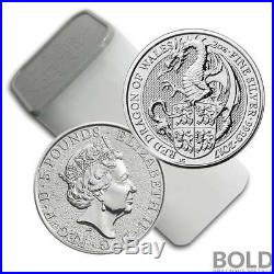2017 Silver Great Britain Queen's Beasts (The Red Dragon) 2 oz (10 Coins)