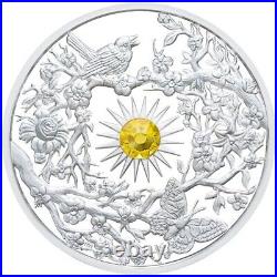 2017 Spring Four Seasons 2 oz High Relief Silver Coin