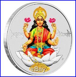 2017 Tuvalu Diwali Festival 1oz. 9999 Silver $1 Coin Mint-Sold-Out
