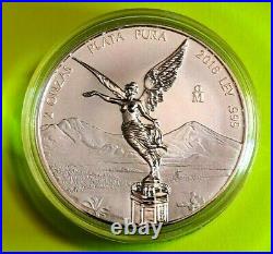 2018 2 oz Silver Libertad REVERSE PROOF Coin in Capsule Mintage of 2,100 ONLY