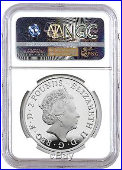 2018 Britain 1 oz Silver Queen's Beasts Black Bull Clarence NGC PF70 FR SKU53528