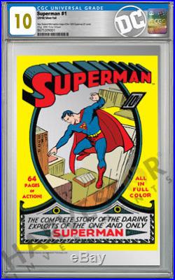 2018 DC Comics Superman #1 Premium Silver Foil Cgc 10 Gem Mint