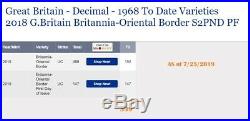 2018 Great Britain 1 oz PROOF Silver Britannia 2£ Oriental Border NGC PF70UC