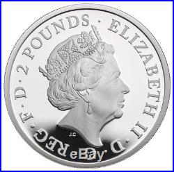 2018 Great Britain 1 oz Silver Britannia Proof £2 Coin GEM Proof SKU54670