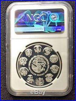 2018Mo PROOF 1oz Silver Libertad NGC PF 70 UC First Releases Mexico Label