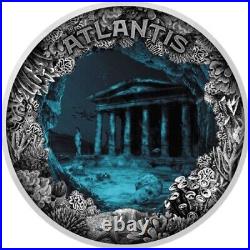 2019 Atlantis 2 oz Pure Silver Coin
