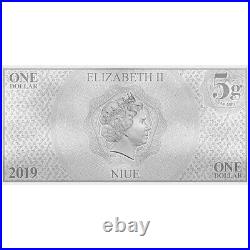 2019 Donlad Duck 85th Anniversary fine silver bank coin note