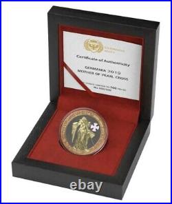 2019 Germania 5 Mark Mother of Pearl Cross 1oz Silver Coin Box & COA /500pcs