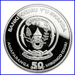 2019 Nautical Ounce Victoria 1 oz Silver Proof Coin Rwanda