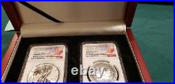 2019 Pride of Two Nations two 2-coin set GRADED from USA