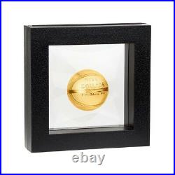 2020 1 oz Silver Basketball Spherical Coin Samoa. 999 Fine (withBox & COA)