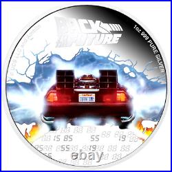 2020 Back to the future 35th Anniversary 1oz fine silver proof coin