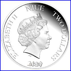 2020 Back to the future 35th Anniversary 1oz fine silver proof coin