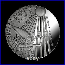 2020 Cameroon 1000 Francs Egyptian Ankh 1 oz Silver Proof Coin 999 Made