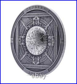2020 Dendera Zodiac Egypt Archaeology & Symbolism 3 oz Pure Silver Smartmint