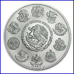 2020 Mexico Libertad 5 oz Silver Limited Capsuled BU Coin ONLY 8.900 MINTED