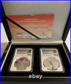 2020 Mexico Libertad Coin Set NGC Reverse PF70 & Ultra Cameo PF70 Early Release