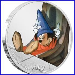 2020 The Dozing Sorcerer's Apprentice Disney Fantasia 80th Anniversary 1oz Coin