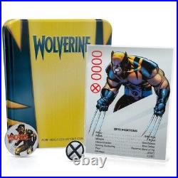 2020 Wolverine Logan X-Men Marvel Comicsoz Silver Proof Coin Fiji