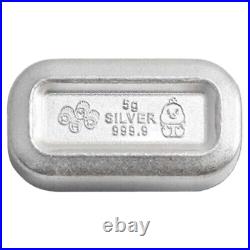 2021 5G Silver Pez Wafer Shaped Ingots Are Produced in Switzerland