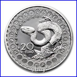 2021 Austria Silver 20 Eyes of the World Australia Serpent SKU#226826