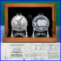 2021 Banco De Mexico Silver Libertad Series and Bicentennial of Independence 2 C