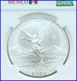 2021 Mexico Silver Libertad 1 Onza Ngc Ms 70 Perfect Fresh First Releases