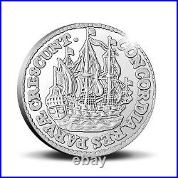 2021 Netherlands Ship Shilling 1 oz. 999 Silver Proof Coin 1,000 Made